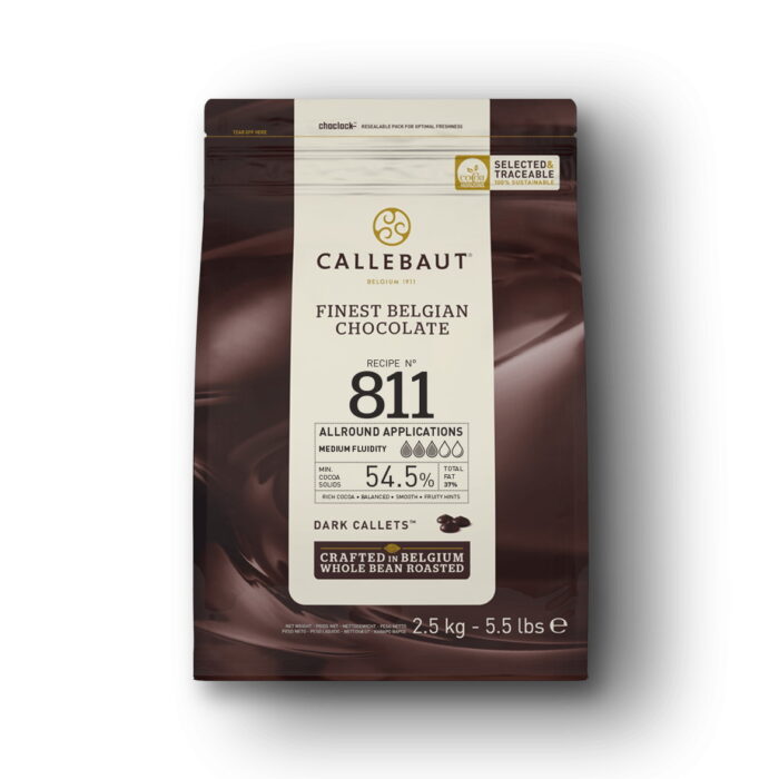 Juodasis šokoladas Callebaut