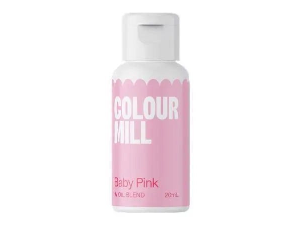 Baby pink dažai