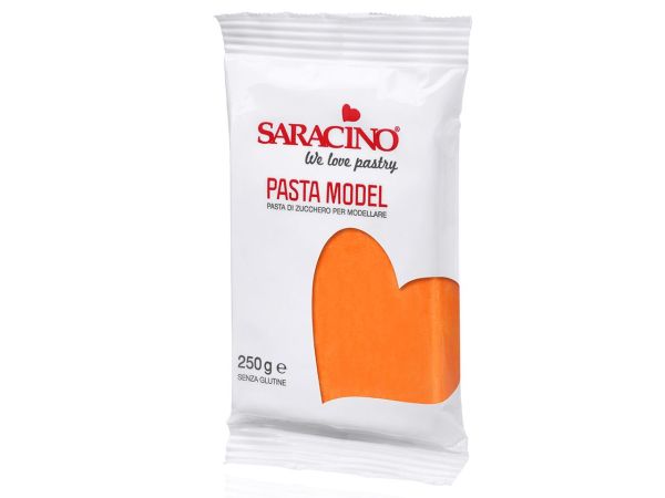 Modeliavimo masė "SARACINO", oranžinės spalvos, 250g.