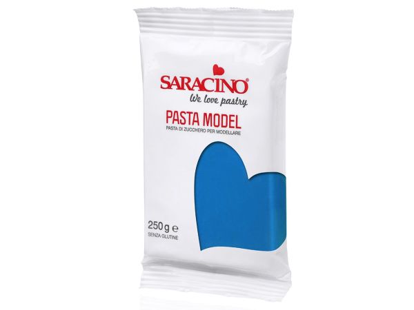 Modeliavimo masė "SARACINO", mėlynos spalvos, 250g.