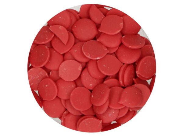 Raudonos spalvos glaistas, 250g.
