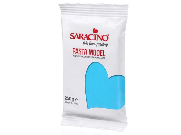 Modeliavimo masė "SARACINO", šviesiai mėlyna, 250g.