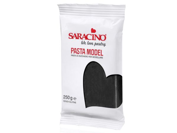 Modeliavimo masė "SARACINO", juodos spalvos, 250g.