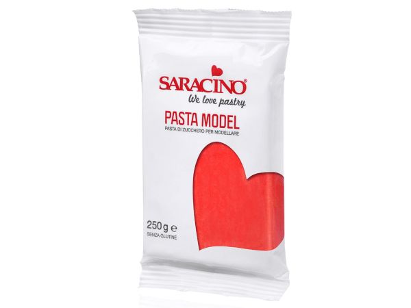 Modeliavimo masė "SARACINO", raudonos spalvos, 250g.