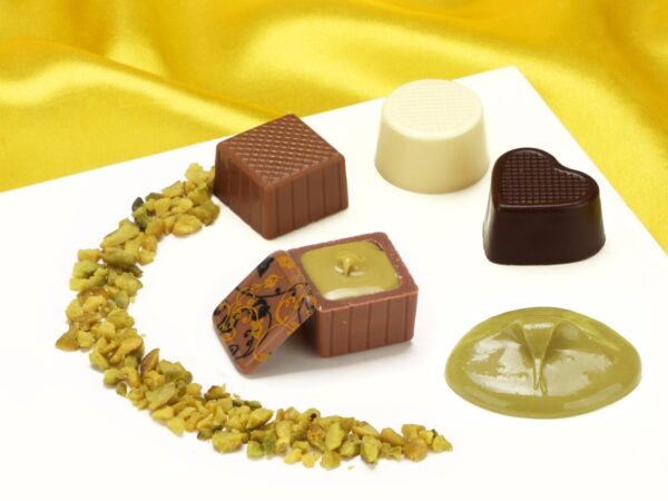 Pistacijų riešutų praline, 250g