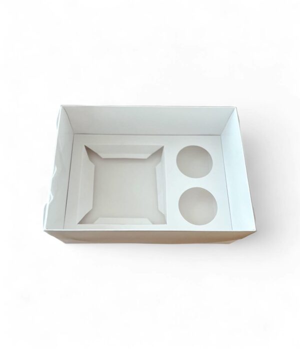 Bento torto ir keksiukų komplekto dėžė 25,4 x 18 x 10cm, 1vnt