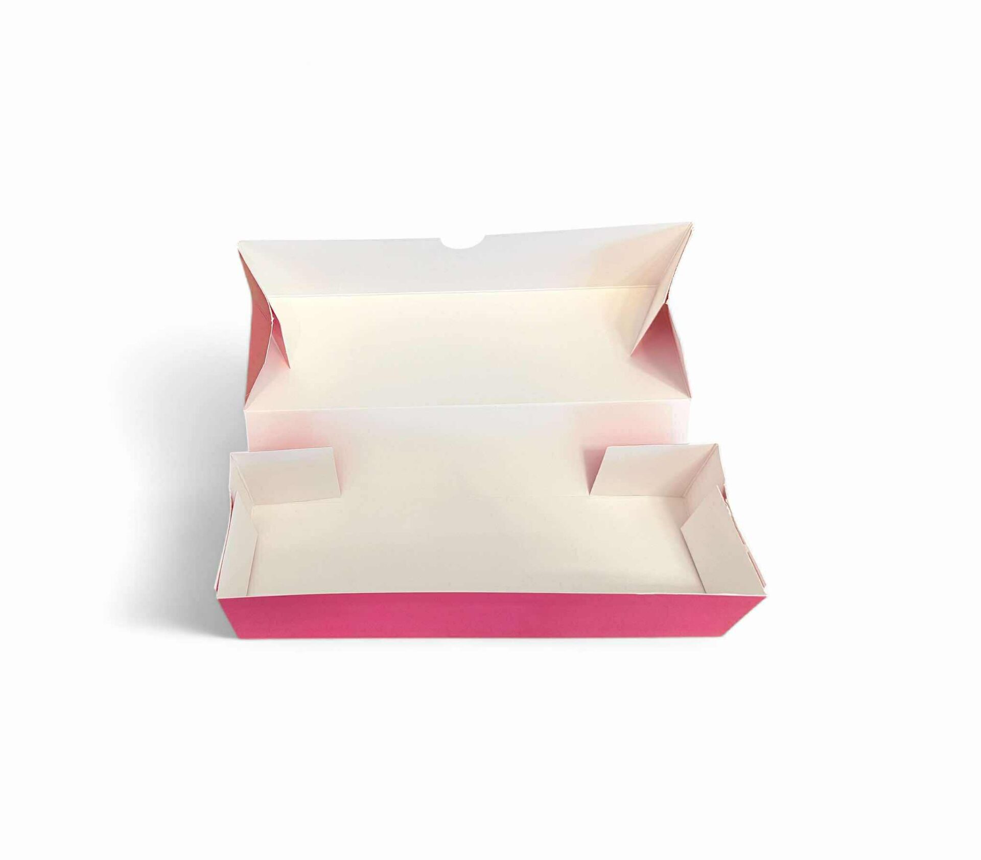 Blizgi rožinė macarons dėžutė, 1vnt - Image 2