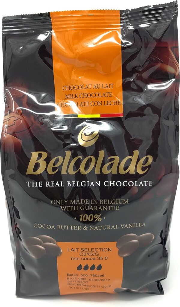 Belcolade pieniškas šokoladas (35%),1kg