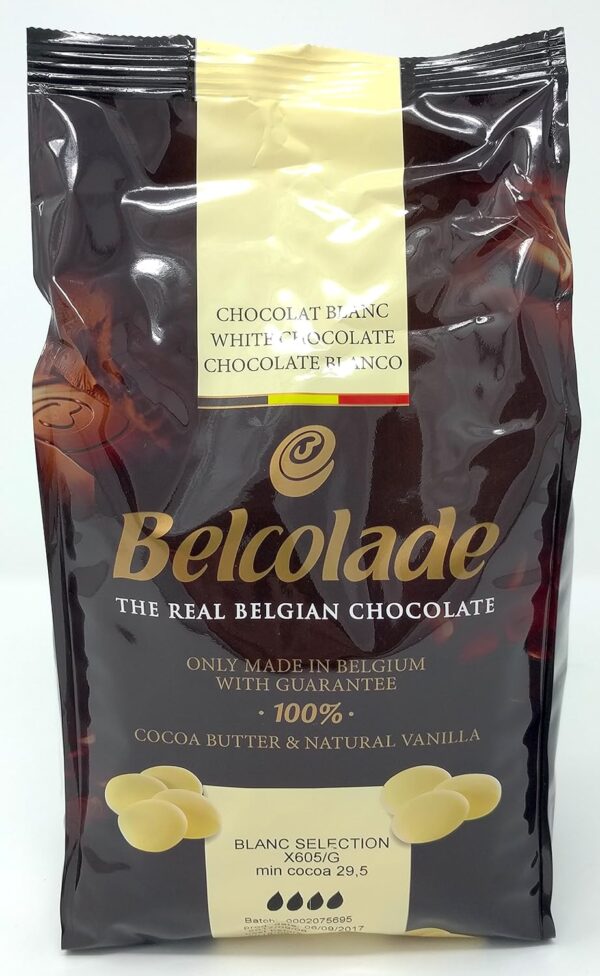 Belcolade baltas šokoladas (31%),1kg