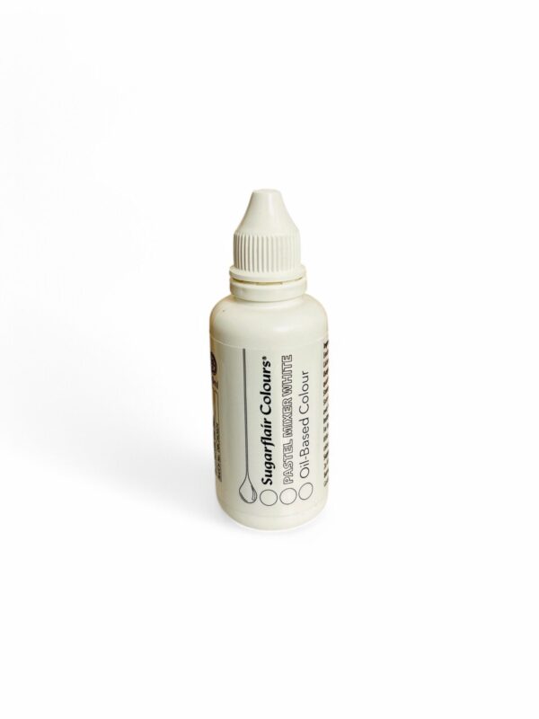 Balti dažai šokoladui, 30ml