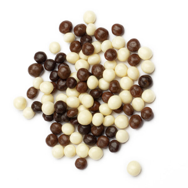 Traškūs šokoladiniai perliukai, 50g