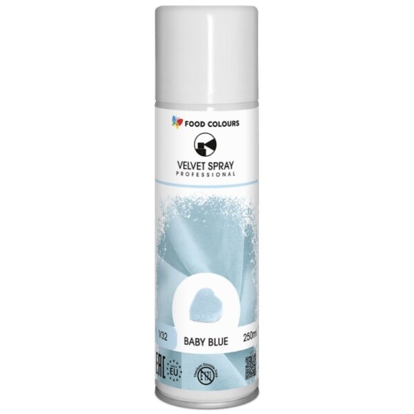 Žydros spalvos purškiamas veliūras, 250ml