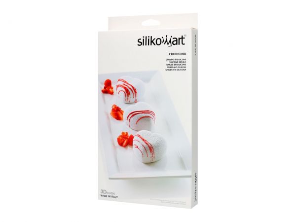 silikoninė forma širdelė
